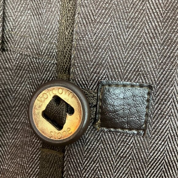 Volcom Womens Brown Tribute Parka Thermonite Snowboard Ski Long Coat Size M - Picture 11 of 16